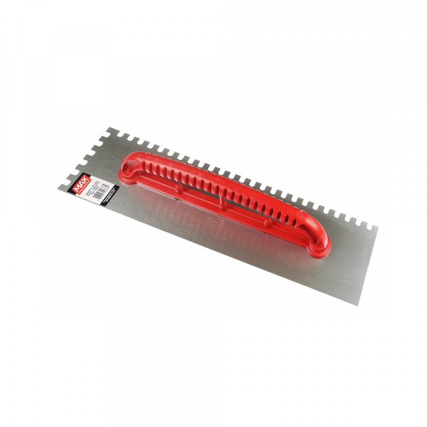DESEMPENADEIRA DE ACO DENT. 48X12CM CB PLAS - MAX