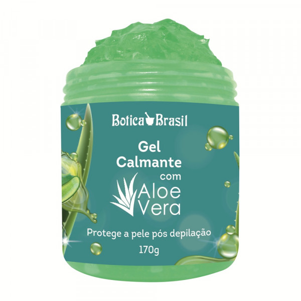 Gel Calmante pós depilação com Aloe Vera – 170g