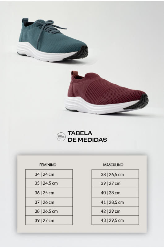 Tênis Knit B.ON Leve All Black - 24271851