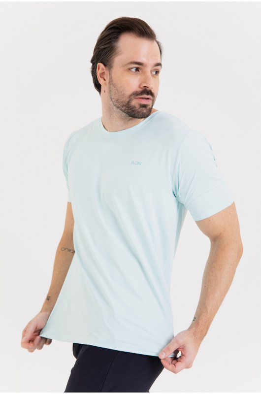 Camiseta B.ON Air Masculina Verde Skylight - 24271660