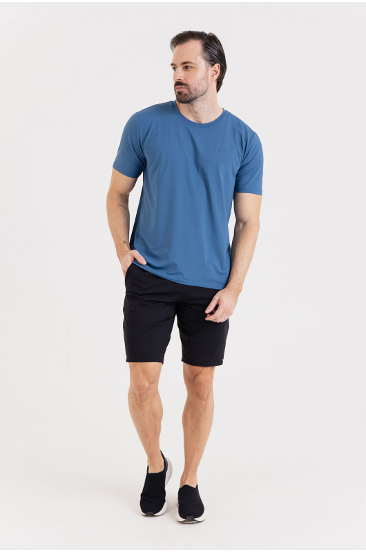 Camiseta B.ON Air Masculina Azul Stellar - 24271656