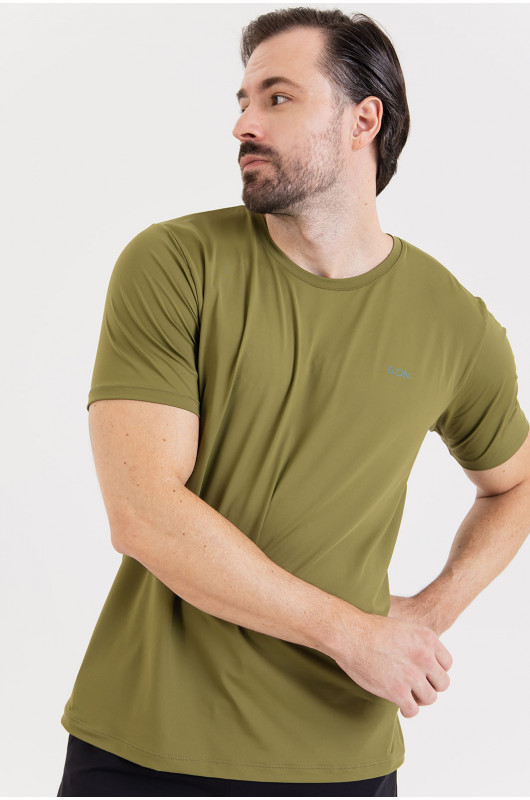 Camiseta B.ON Air Masculina Verde Oliva - 24271657