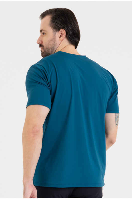 Camiseta B.ON Air Masculina Petróleo - 24271610 