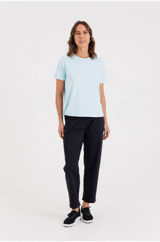 Camiseta B.ON Air Feminina Verde Skylight - 24271652