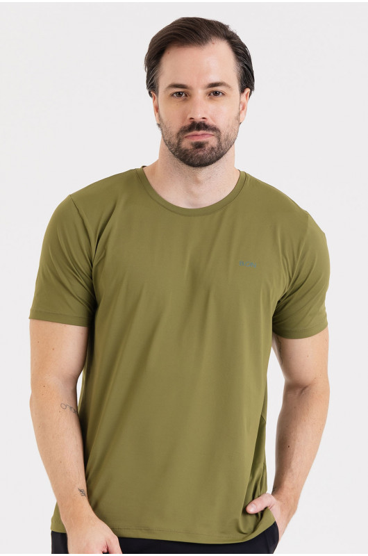 Camiseta B.ON Air Masculina Verde Oliva - 24271657