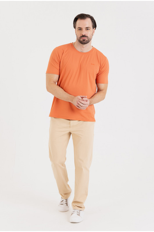 Camiseta B.ON Air Masculina Laranja Argila - 24271654