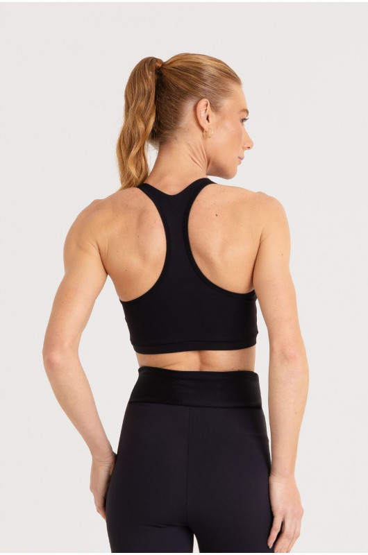 Top B.ON Pulse Glam Preto - 24271752