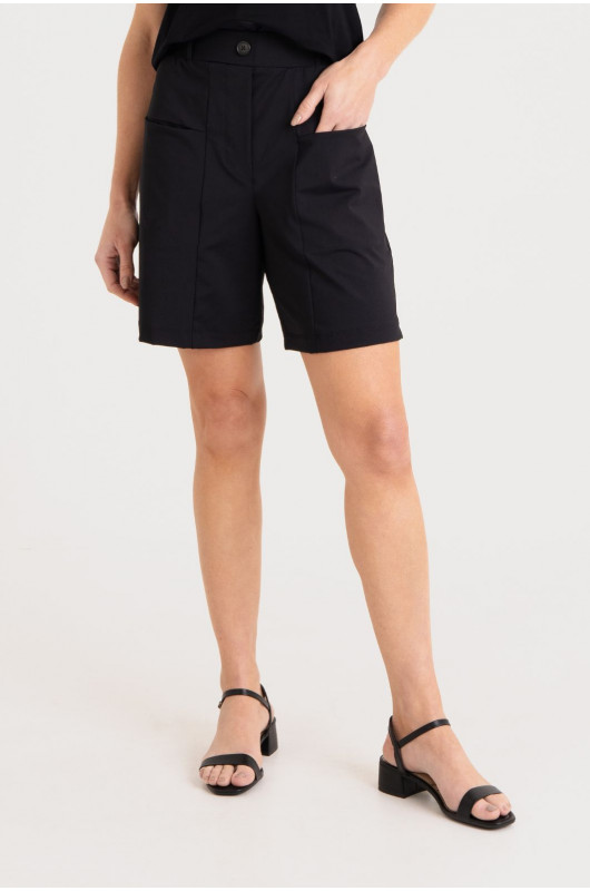 Bermuda Classy Feminino Preto - 24271633