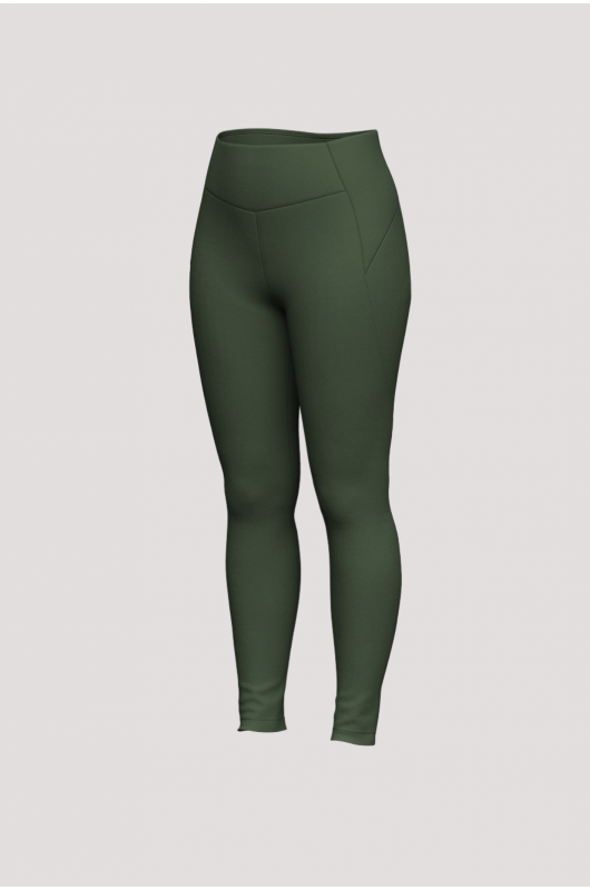 Legging Fit Refletivo Feminina Verde Forest – 24271898