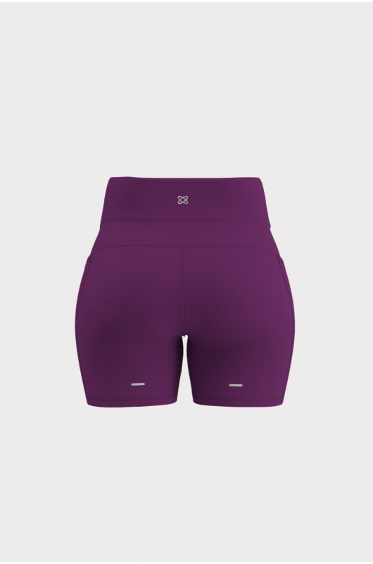 Bermuda Run Feminina Roxa - 24271483 