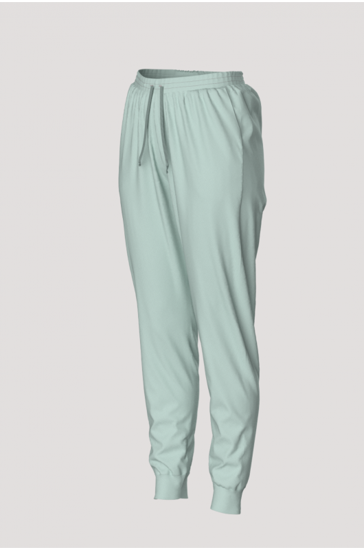 Calça Pijama Feminina Verde Light - 24271873