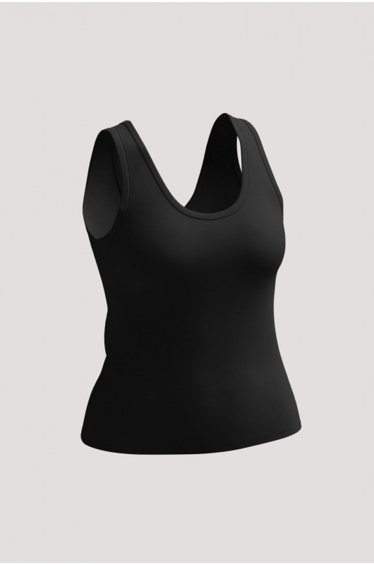 Regata Basic Feminina Preta - 24271631 