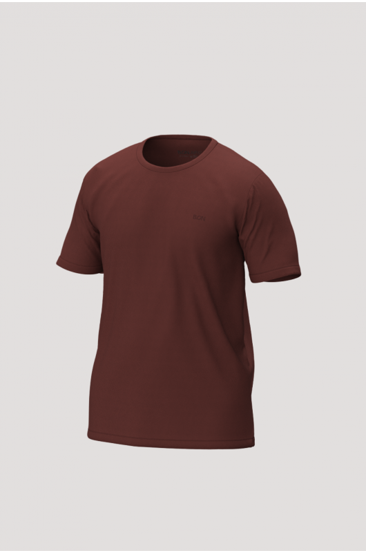 Camiseta B.ON Air Masculina Vermelha Cornalina - 24271826