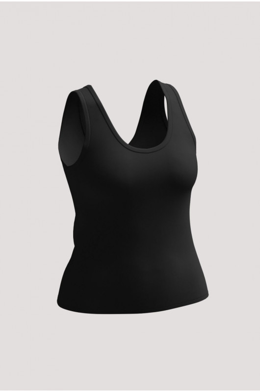 Regata Basic Feminina Preta - 24271631 