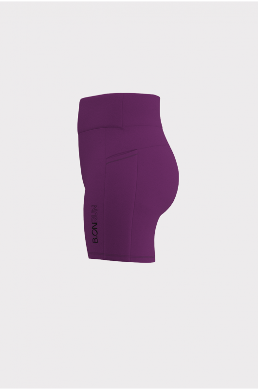 Bermuda Run Feminina Roxa - 24271483 