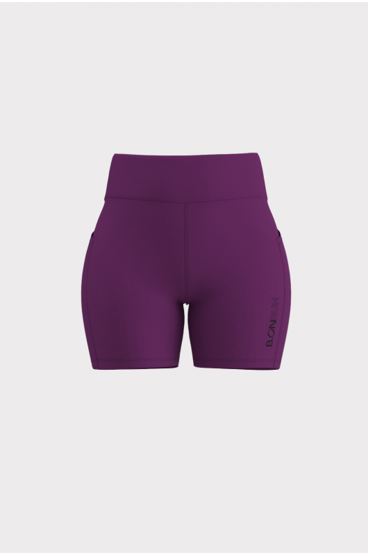 Bermuda Run Feminina Roxa - 24271483 