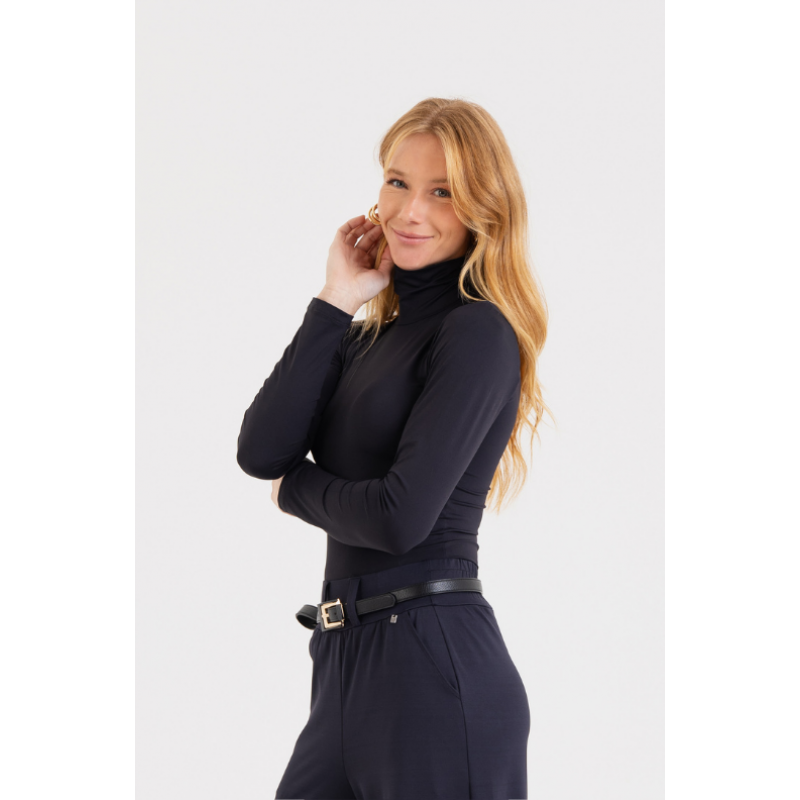 Blusa Winter Feminina Preta - 24270318 
