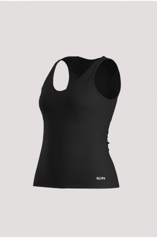 Regata Feminina Postural Termofusionada Preto - 24271745