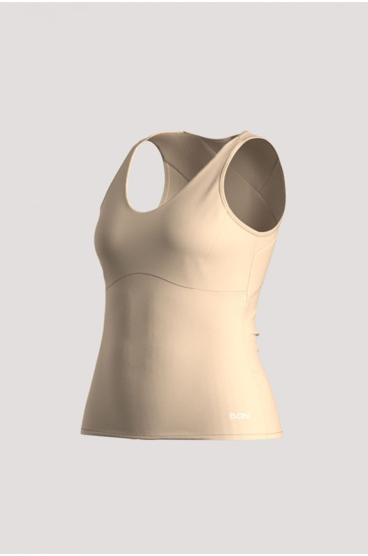 Regata Feminina Postural Termofusionada Nude - 24271791