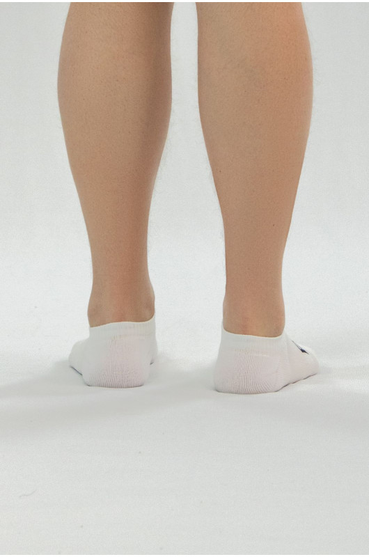 Meia Tech B.ON Invisible Branca - 24271861