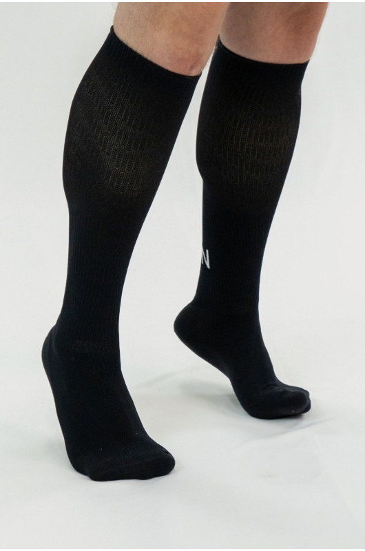 Meia Tech B.ON Cano Alto Sport Preta - 24271857