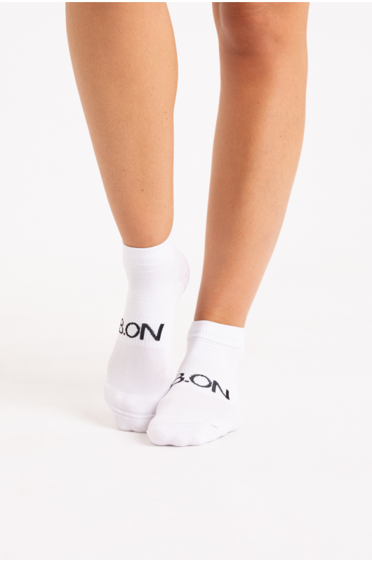 Meia Tech B.ON Cano Baixo Branca - 24271863