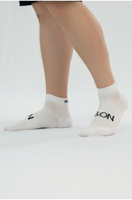 Meia Tech B.ON Cano Baixo Branca - 24271863