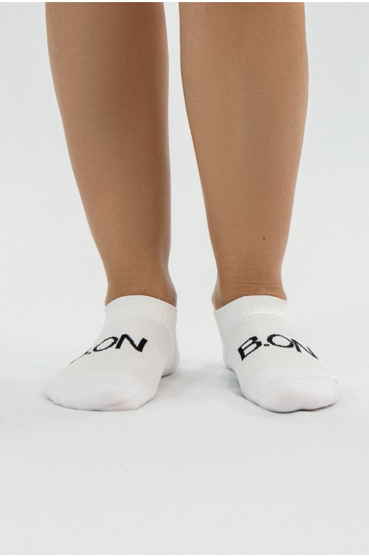 Meia Tech B.ON Invisible Branca - 24271861