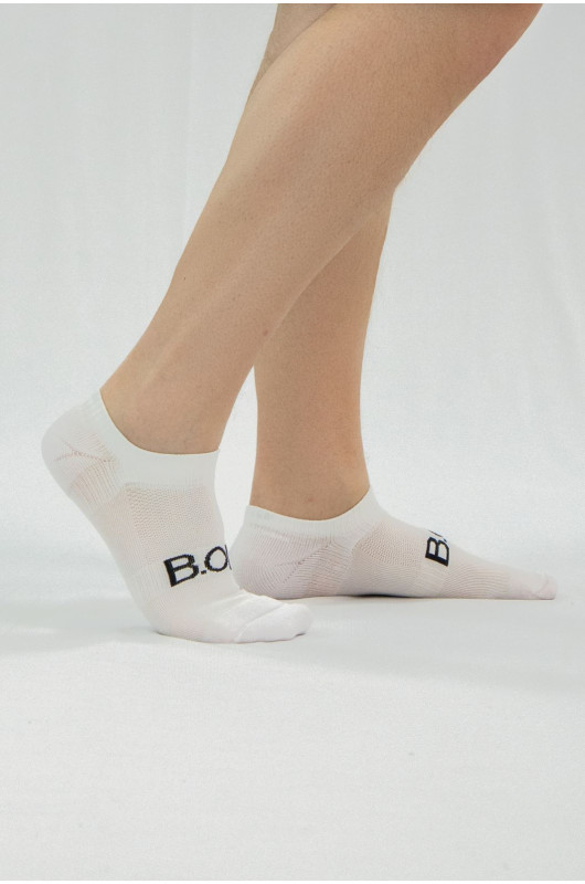 Meia Tech B.ON Invisible Branca - 24271861