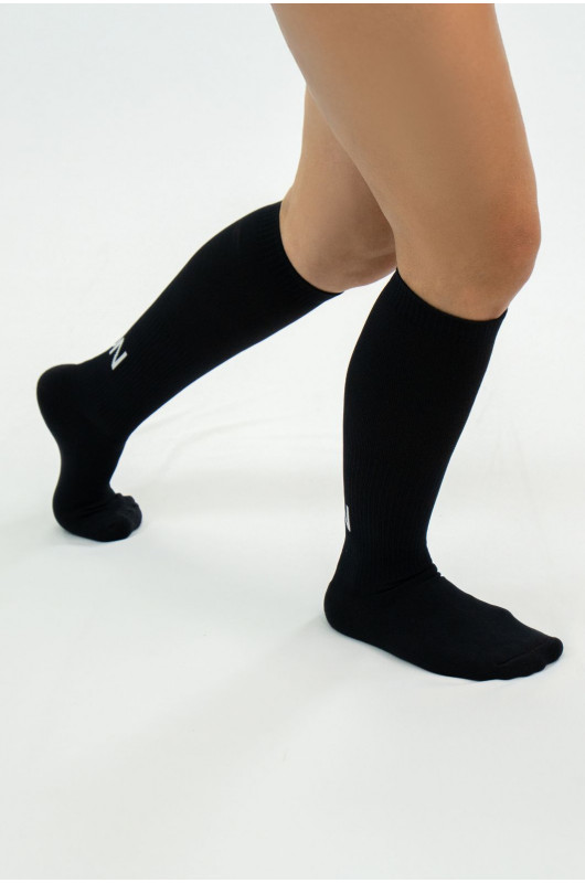 Meia Tech B.ON Cano Alto Sport Preta - 24271857