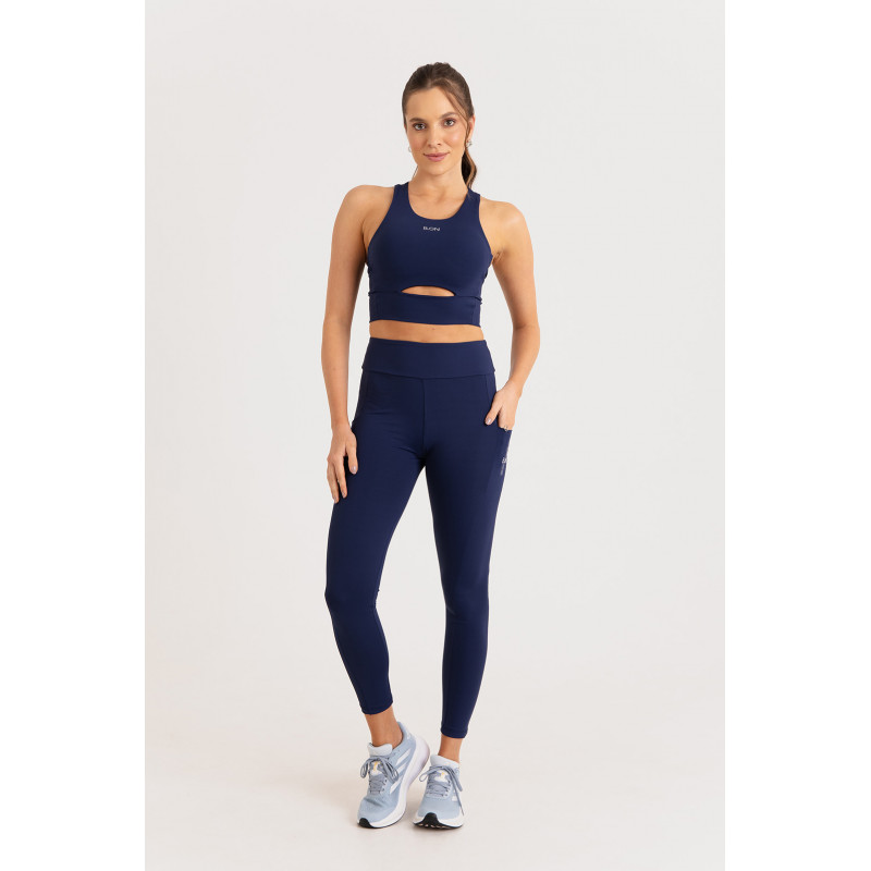 Top Basic Long Feminino Marinho- 24271588