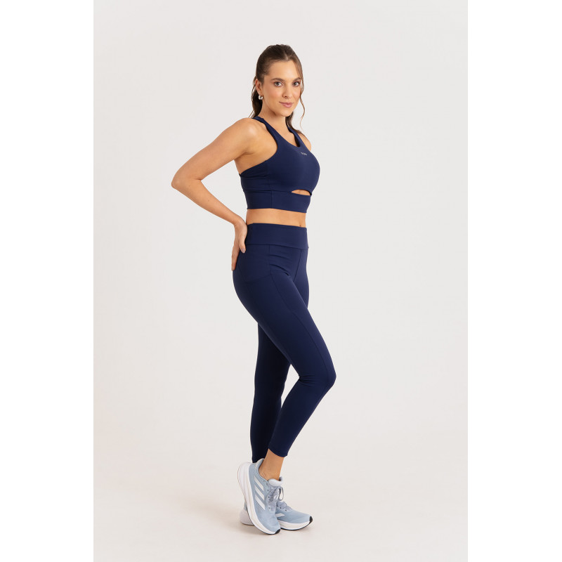 Legging Sculp®Up Feminina Marinho - 24271597