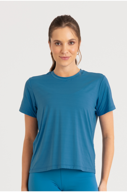 Camiseta B.ON AIR Feminina Azul Celestial – 24271679