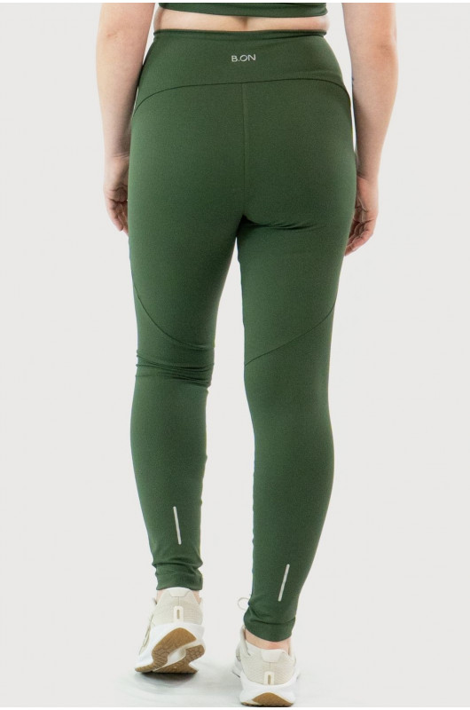 Legging Fit Refletivo Feminina Verde Forest – 24271898
