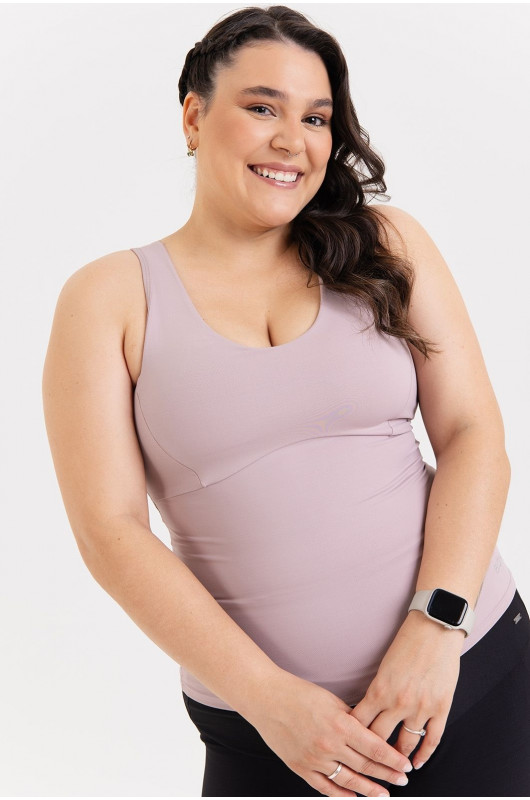 Regata Postural Feminina Nude Alvorada - 24270939 