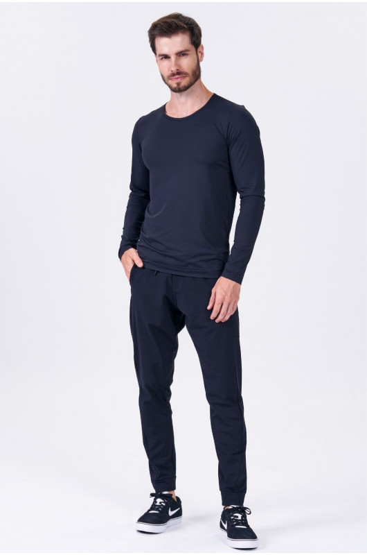 Blusa Segunda Pele Masculina Preta - 24270154 
