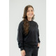 Blusão Feminino de Moletom Tech Peluciado Preto – 24271793