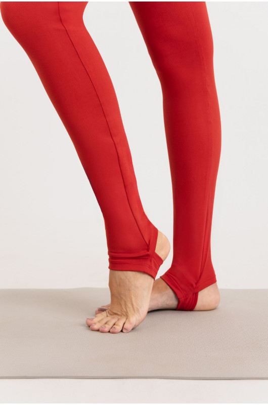 Legging Balance Feminino Vermelho Melaço - 24271719 
