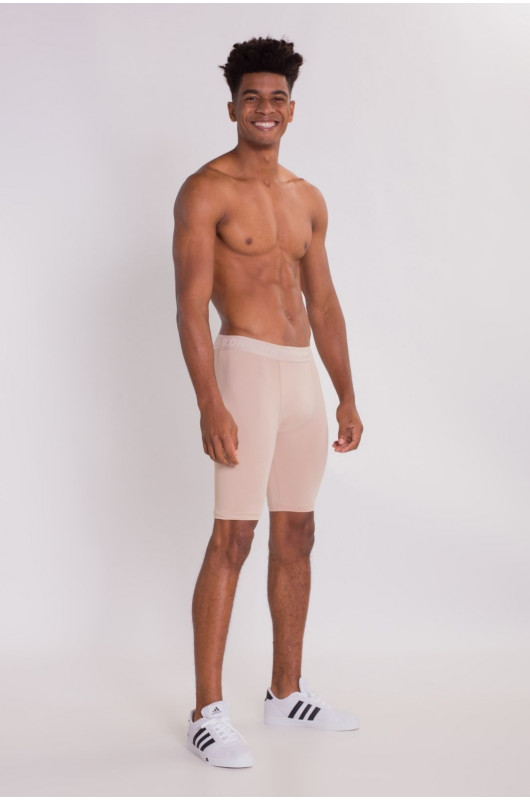 Cueca Boxer Alongada Leve Compressão Masculina Nude Brush - 24270368