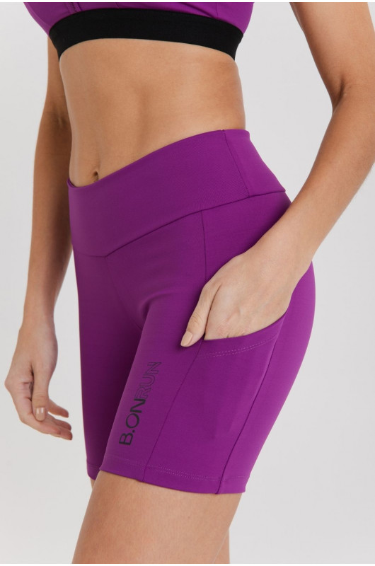 Bermuda Run Feminina Roxa - 24271483 