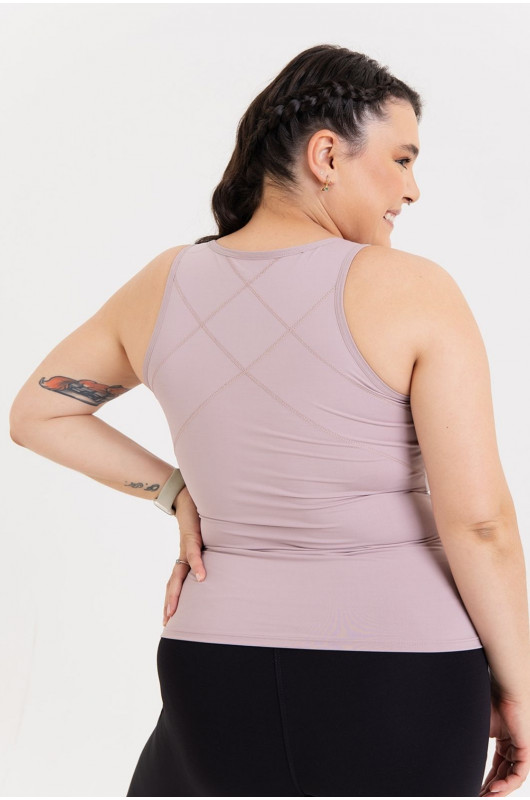 Regata Postural Feminina Nude Alvorada - 24270939 