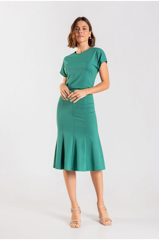 Blusa Feminina Casual Verde Esmeralda - 24271060