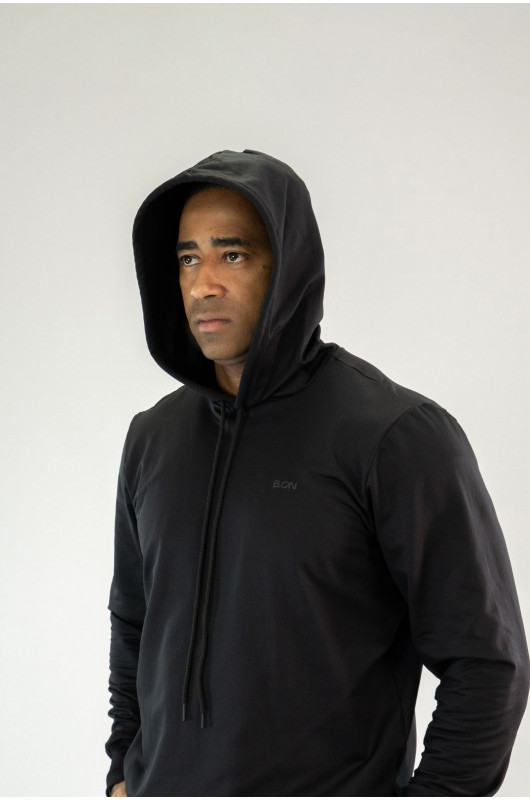 Blusão de Moletom Tech Masculino Preto – 24271821