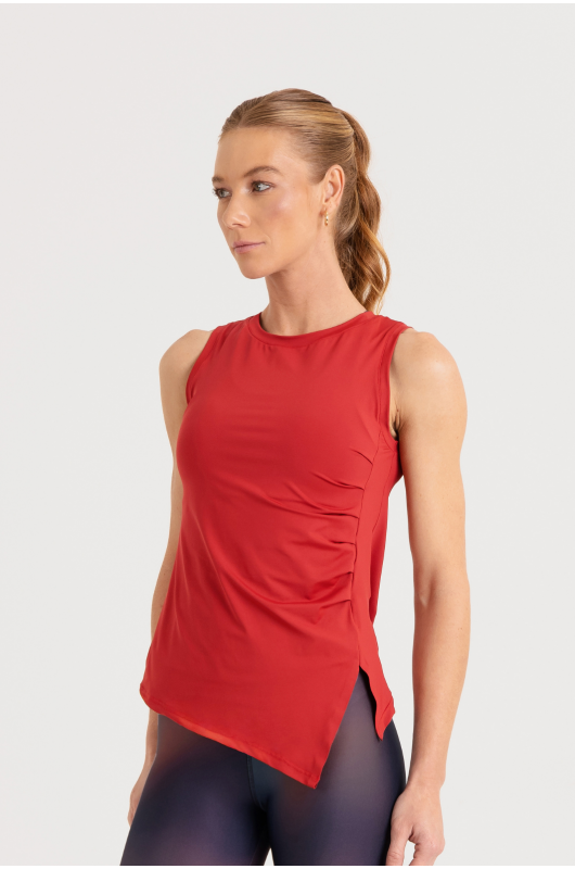 Regata Balance Feminino Vermelho Melaço - 24271668