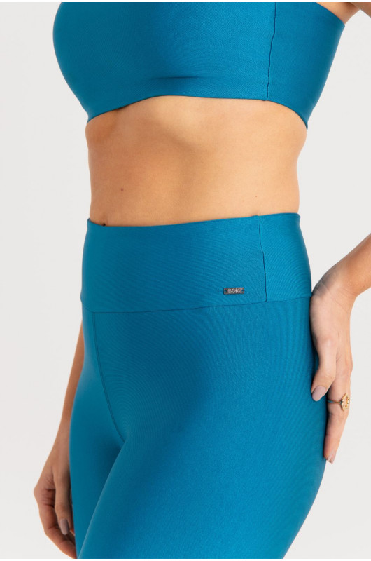 Legging Feminina Azul Celestial Shine – 24271721 