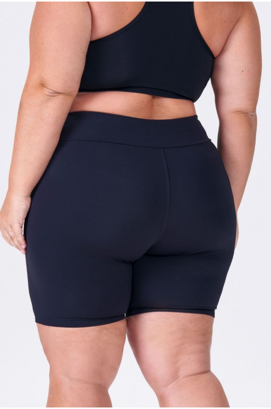 Bermuda Basic Plus Size Feminina Preta - 24270200