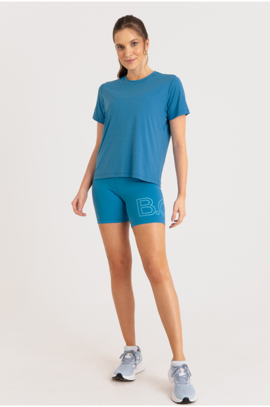 Camiseta B.ON AIR Feminina Azul Celestial – 24271679