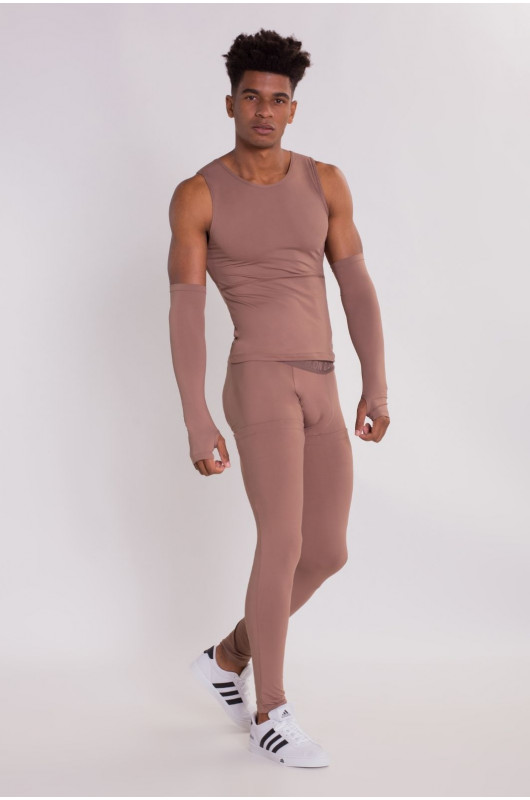 Manguito c/ Dedal Unissex Nude Marrom - 24270361