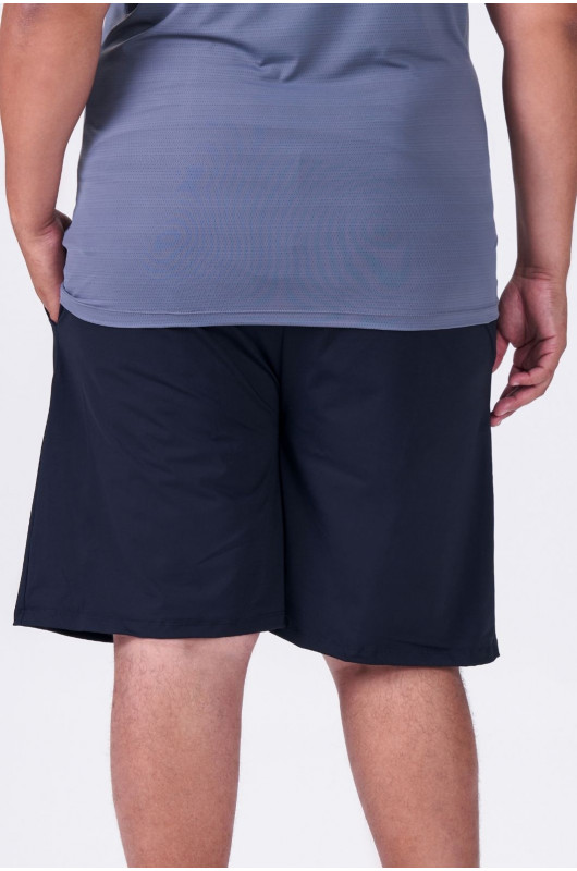 Bermuda Basic Plus Size Masculina Preta - 24270410  