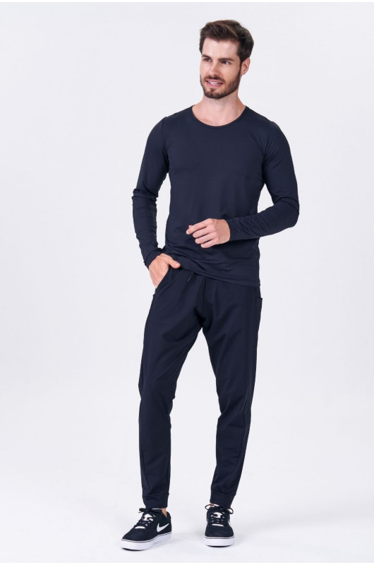 Jogger Masculina Preta - 24270602 